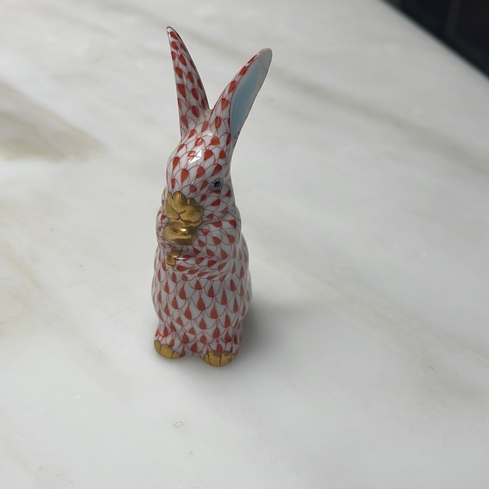Herend bunny figurine